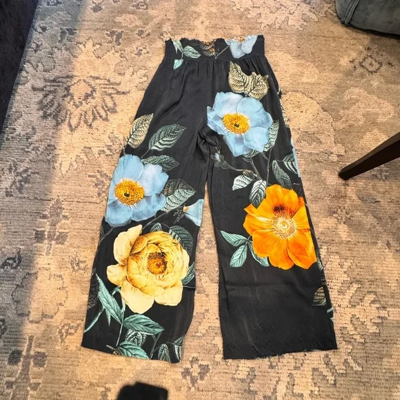 Maeve by Anthropologie | Wide-Leg Floral Pants — Size Small - Picture 5 of 5